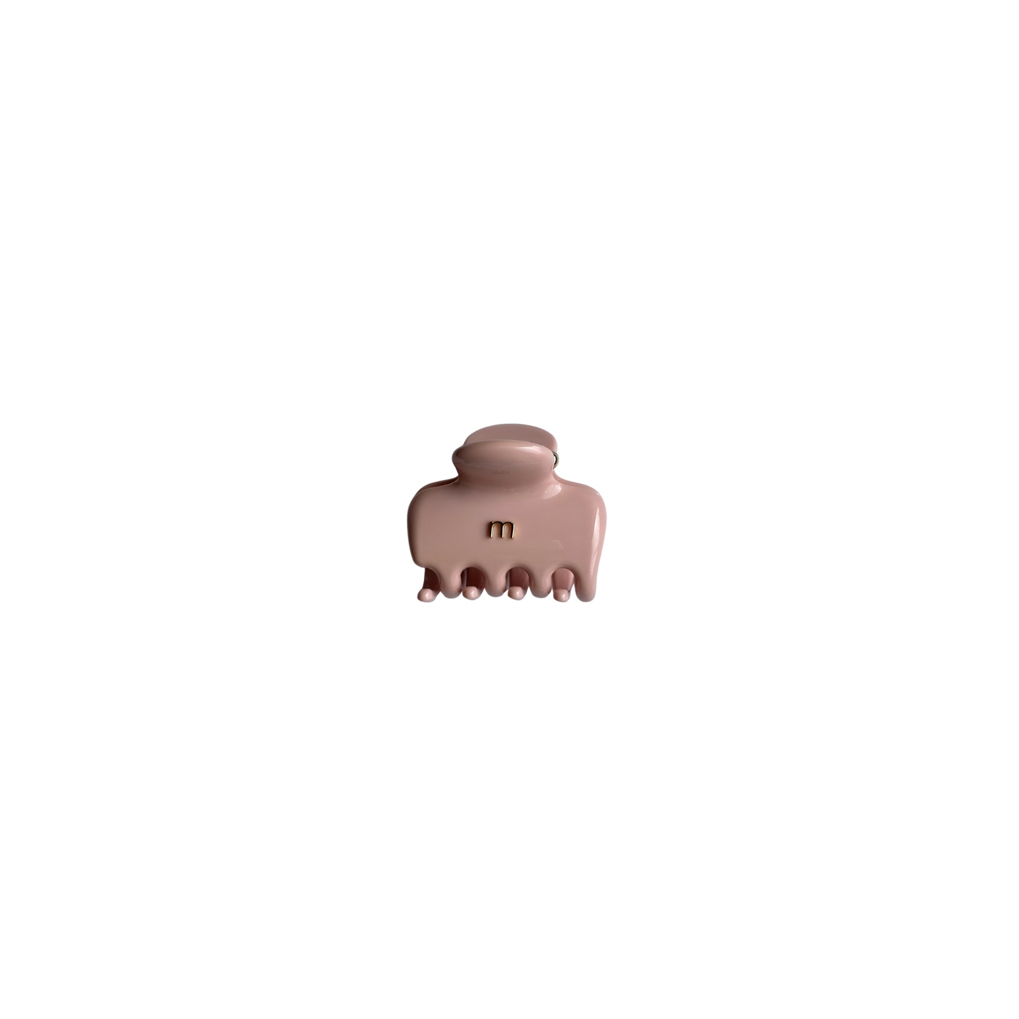hair claw small pink