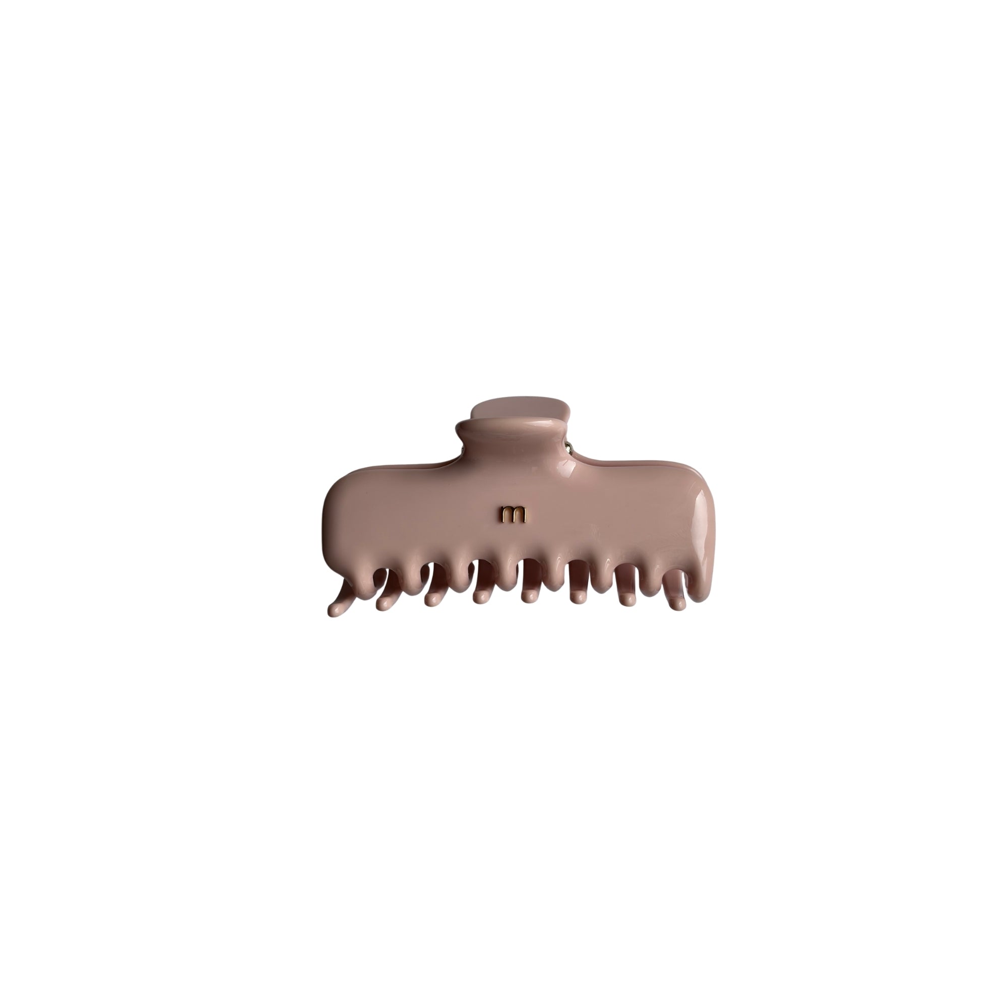 hair claw large pink
