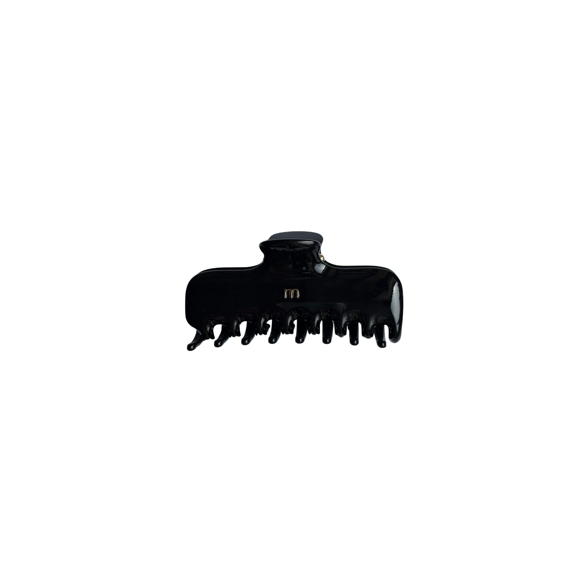 hair claw large black