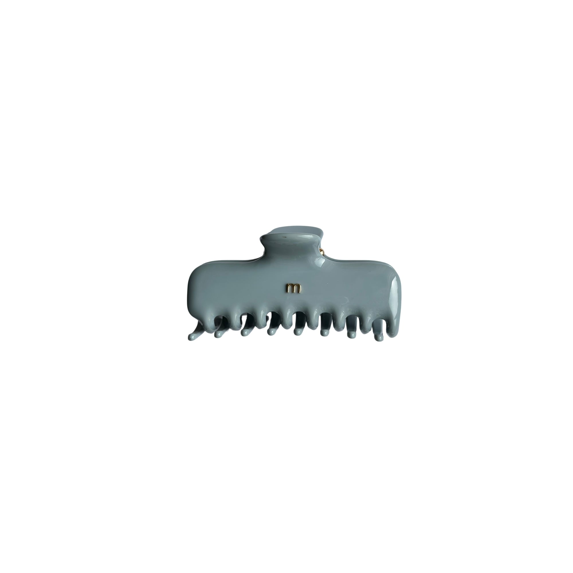 hair claw large blue