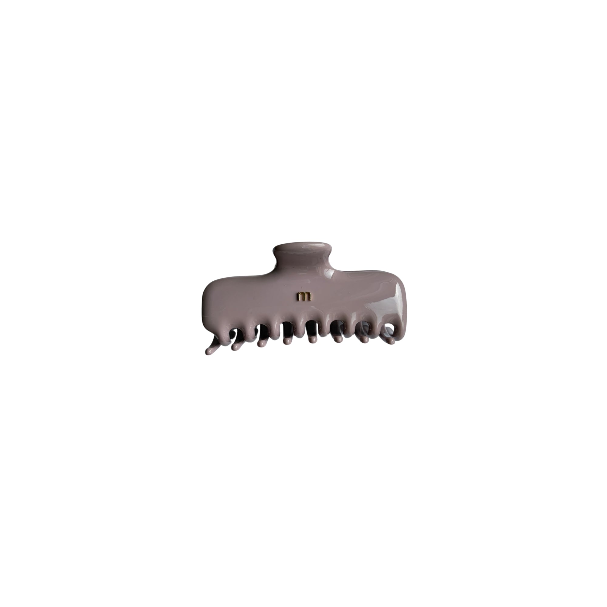 hair claw large purple
