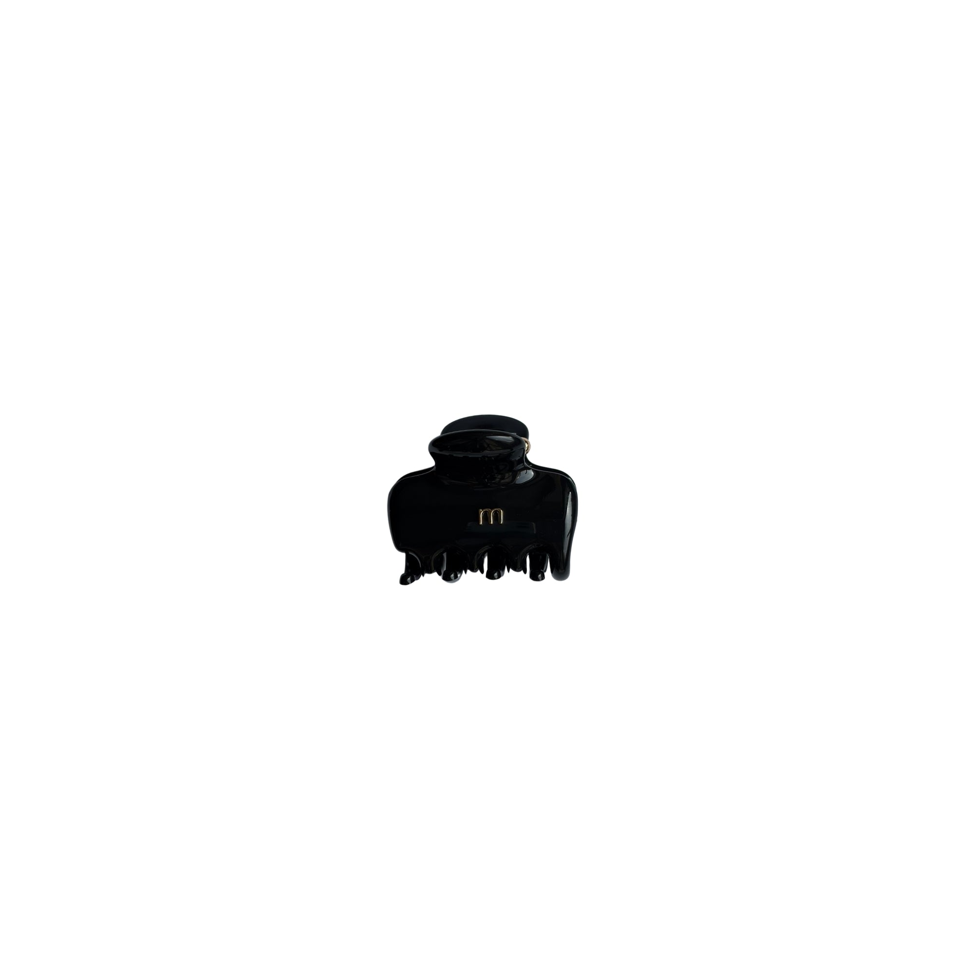 hair claw small black